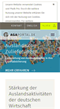 Mobile Screenshot of aga-online.eulerhermes.de